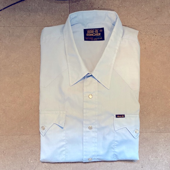 Bar M Rancher Button Up Shirt with Snaps size XXL - Picture 1 of 5